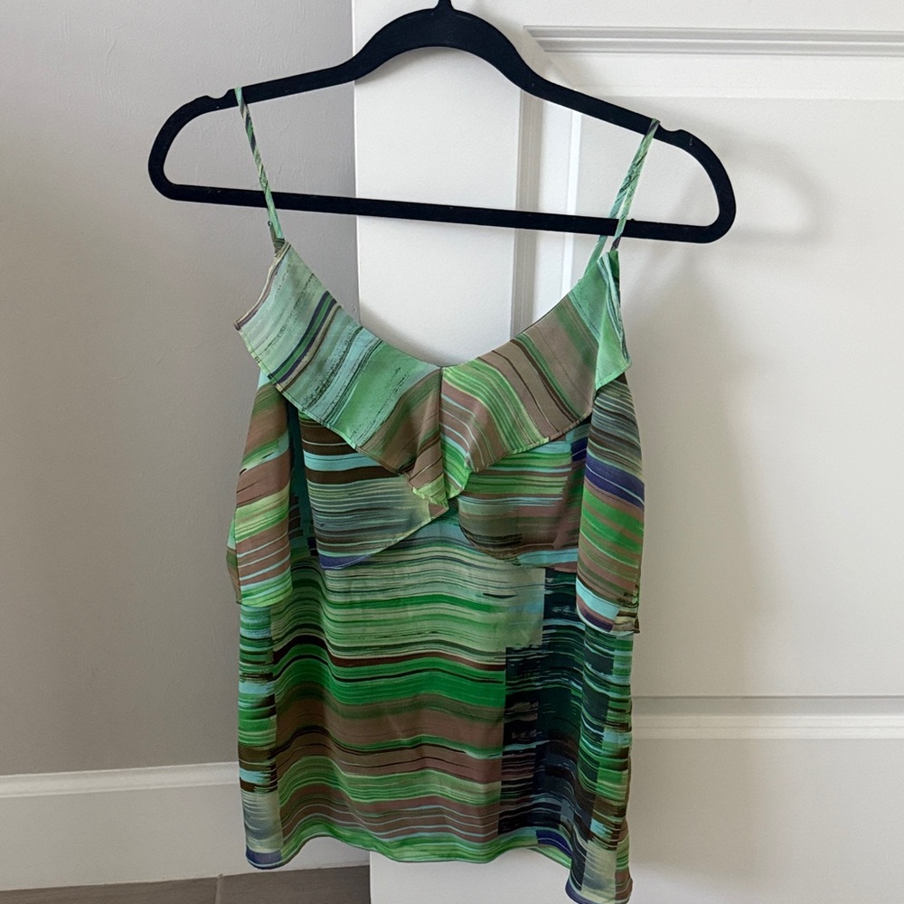 CAbi Multicolor Striped Camisole